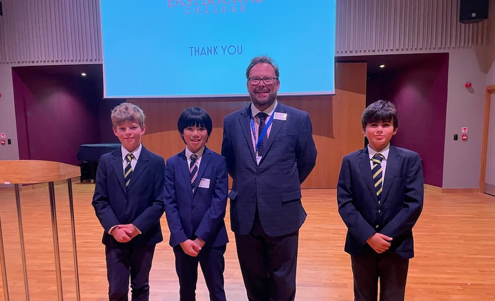 Windlesham House wins Eastbourne College prep school debate